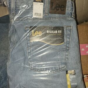 Lee Men's Straight Leg Jeans - Classic Blue